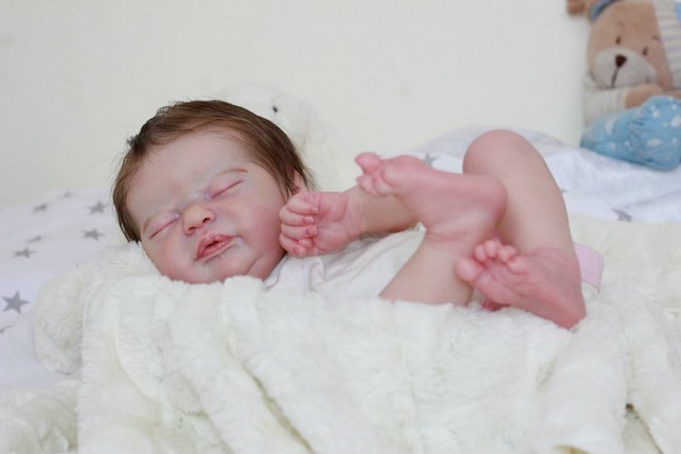 Маленькая бусинка Америкус, кукла реборн Беспаловои Жанны