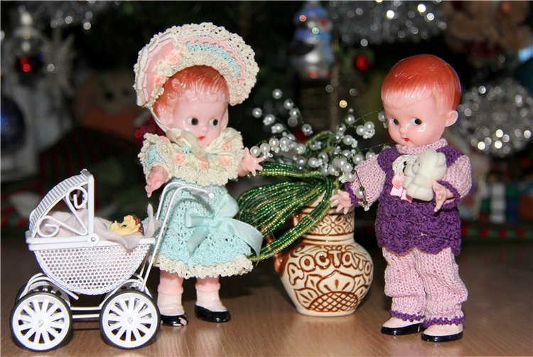 Винтажные игрушки компании "Knickerbocker", США. Продолжение