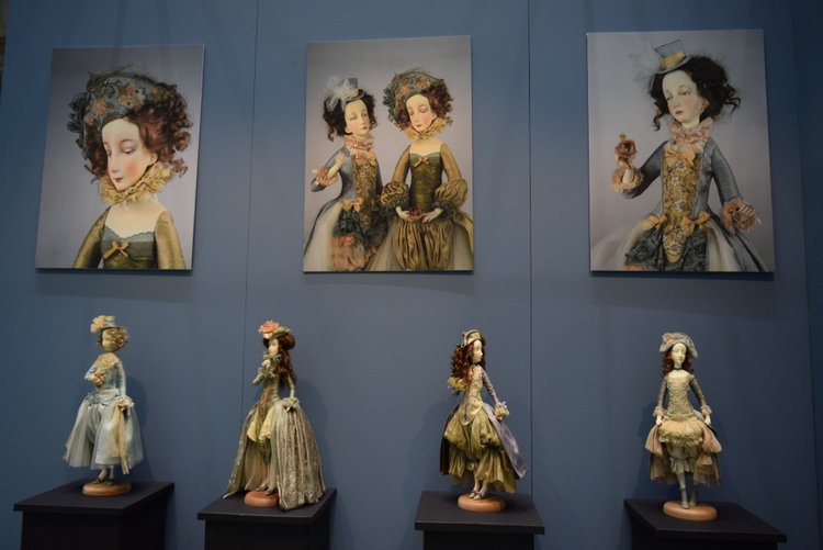 VIII Московская международная выставка Искусство куклы. Таланты и поклонники. Часть I