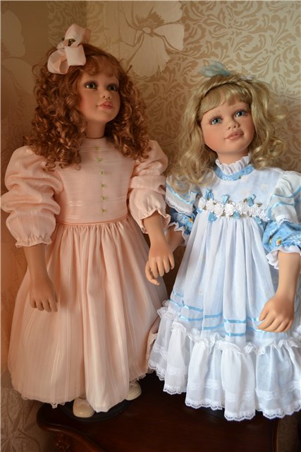 Красота по-американски. Куклы от Вирджинии Тернер - Лейла и Пола