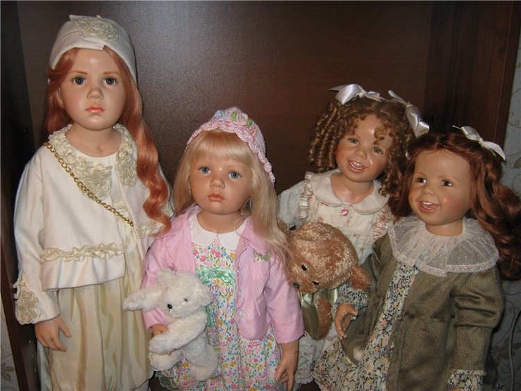 Дорин (Doreen) - коллекционная кукла от Нildegard Gunzel, теперь моя (фото 4)