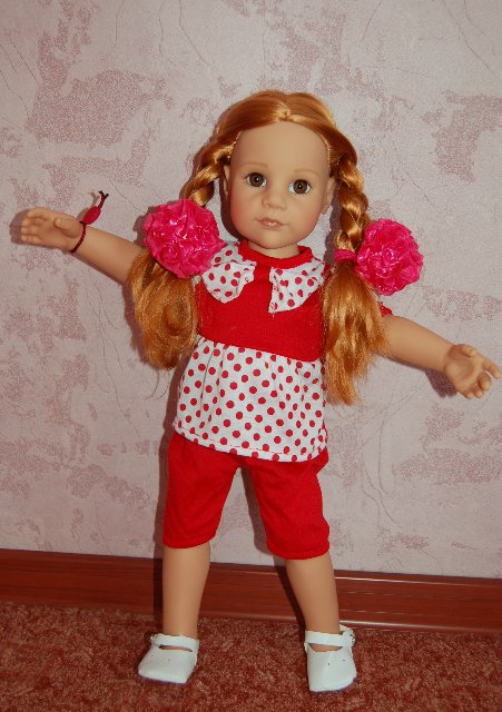 Мои первые рыжики Готц — Куклы Gotz (Готц): Ханна (фото 7)