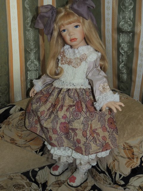 Она просто восхитительна! Кукла Маруся от Заверужински