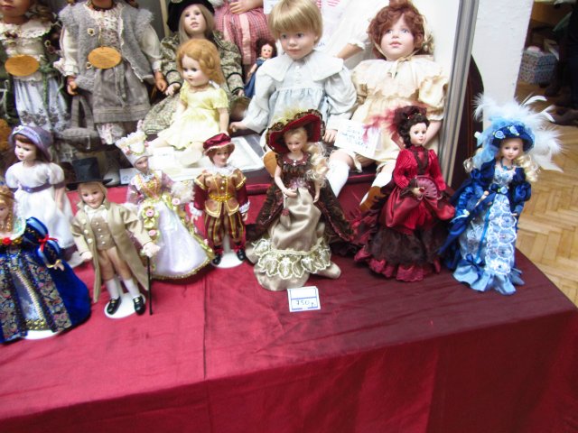 Время кукол 13. Международная выставка коллекционных кукол и мишек Тедди 2014. Фотоотчет
