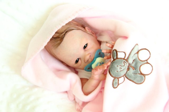 Крошка Мэгги. Кукла реборн Саутер Антонины