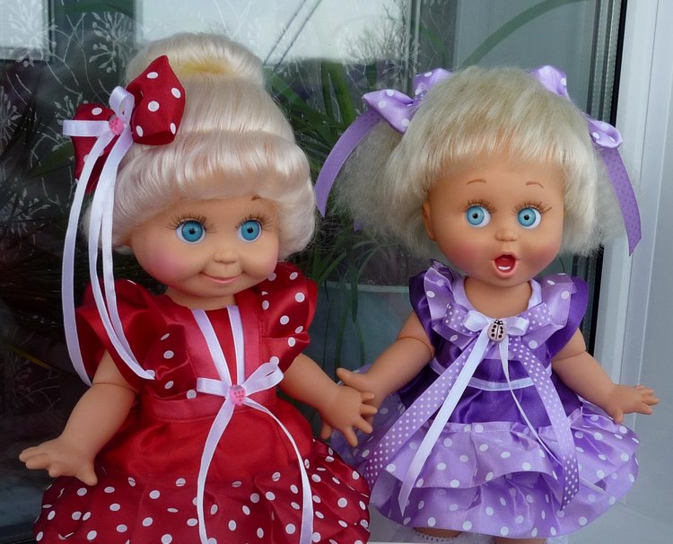 Показ мод №2 для кукол Galoob Baby Face (фото 3)