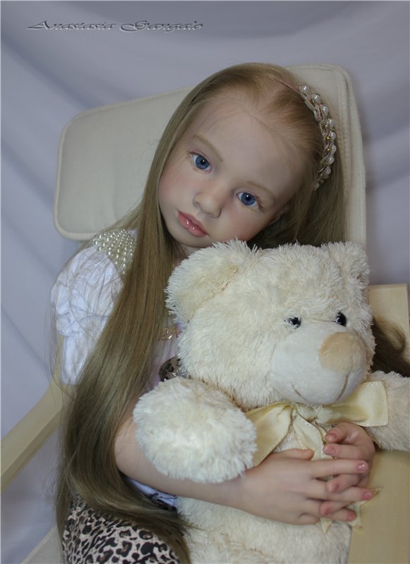Ангелов много ни бывает. Ангелина. Кукла реборн Анастасии Гангало