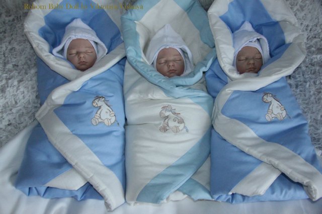 Тройняшки Джошики... Куколки реборн Виктории Вишни