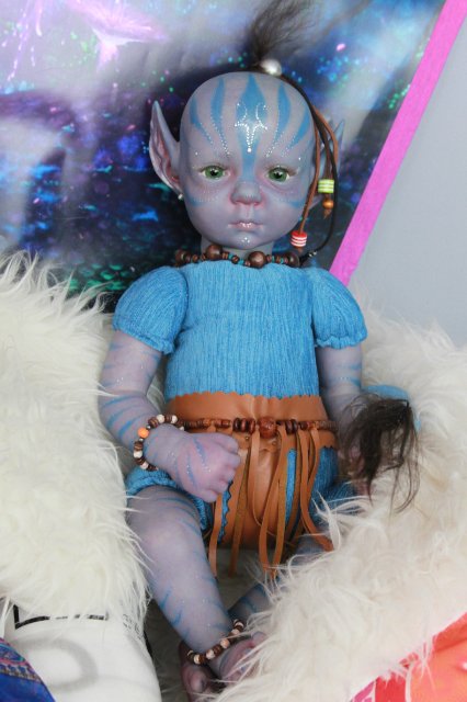 Поону (Полина) аватарёнок - кукла Элины Кудрявцевой