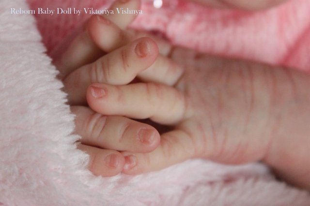 Крохотулька Angeli от Elisa Marx. Куколка реборн Виктории Вишни