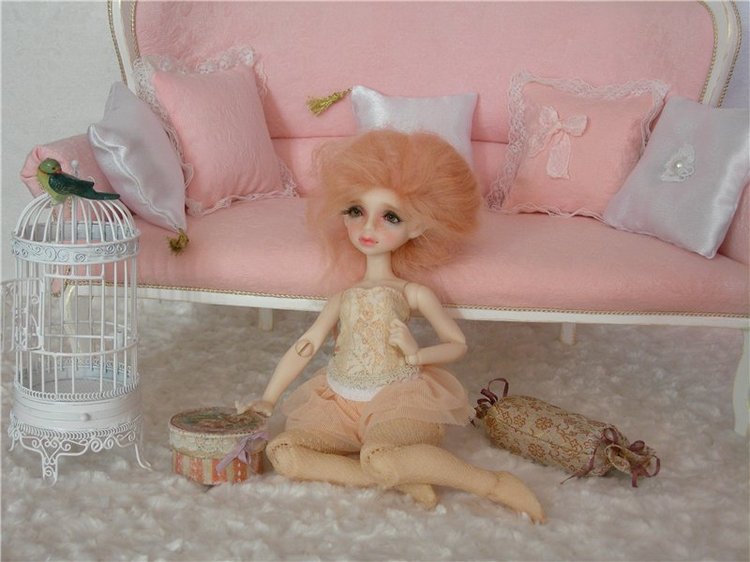 Прекрасной юности волшебные мгновения... Маленькая Антуанетта (Khöl от Dust of Dolls) (фото 3)