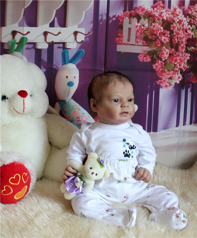 Ларри. Кукла-реборн Елены Иваховой (фото 10)