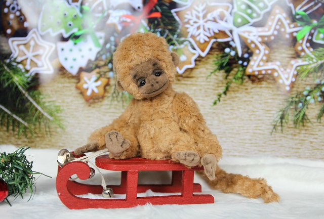 Мастер класс по созданию обезьянки-тедди, игрушки ручной работы в Москве (фото 6)