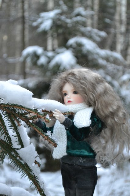 Прогулка по зимнему лесу — Куклы Fairyland (ФэйриЛэнд): BJD (БЖД) (фото 8)