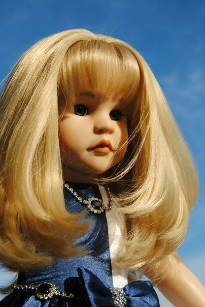 Мой мечтательный ангелочек. Жизель II 2005г от Gotz & Steiff