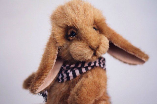 Сильвиан - кролик из леса. Авторские игрушки ручной работы Татьяны Матляк (фото 4)