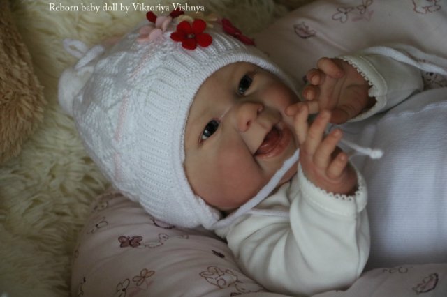 Мейзи... Куколка Реборн Виктории Вишни