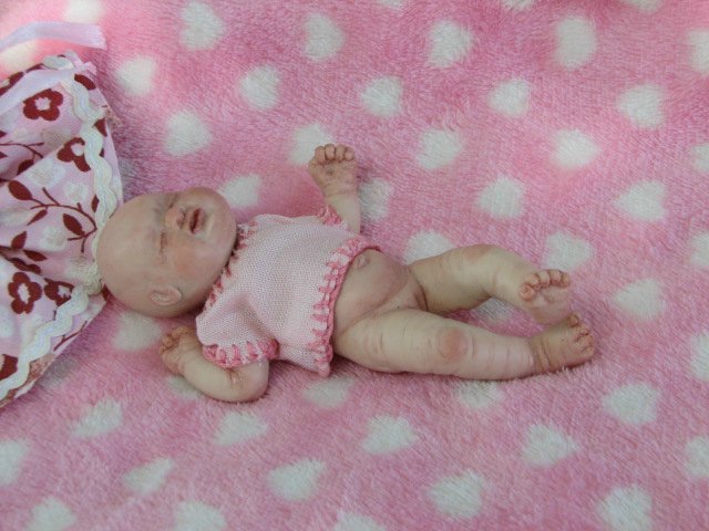 Моя летняя "доделка". Авторская кукла ООАК