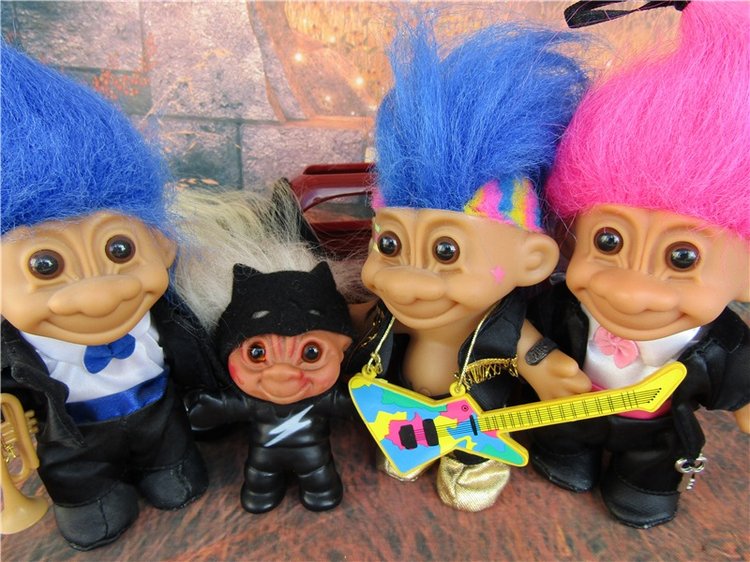 Да здравствуют подарки — Игрушки Тролли (Trolls): винтажные Dam и Russ