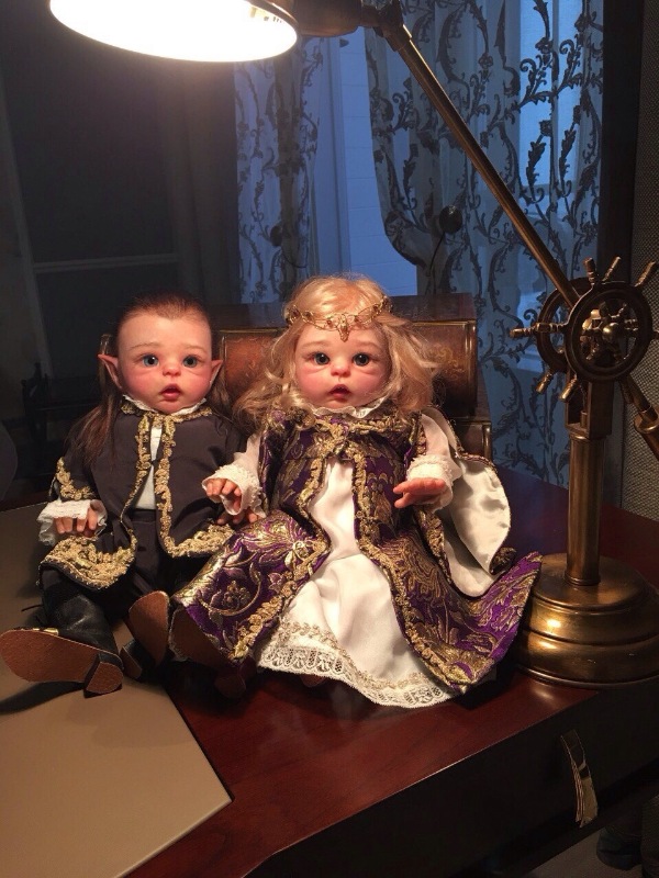 Сказочные эльфы. Куклы реборн Наталии Коноваловой