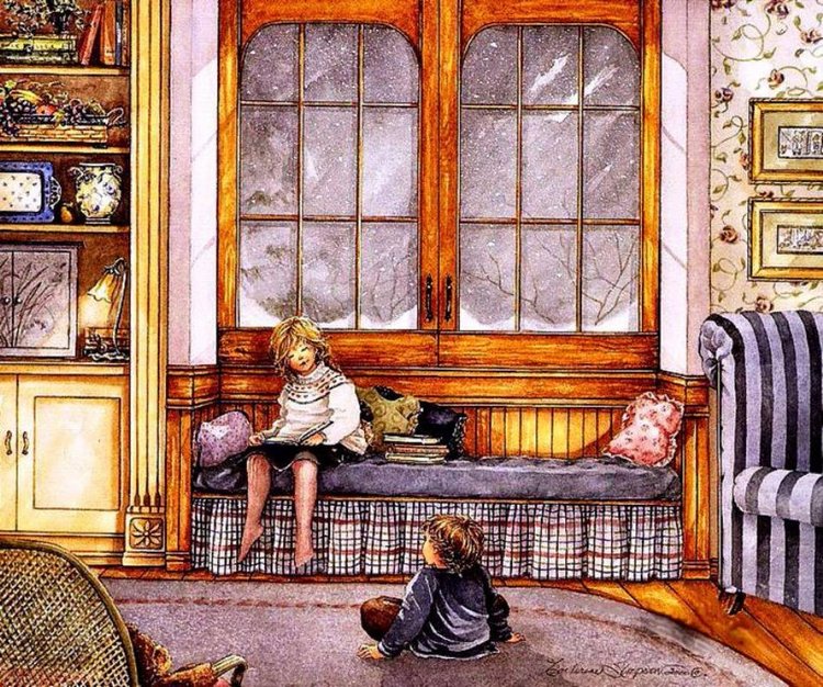 ТРОГАТЕЛЬНЫЕ ИЛЛЮСТРАЦИИ CATHERINE SIMPSON (КЭТРИН СИМПСОН)