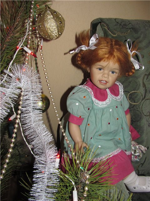 Кукла Дотти от Sissel Skille, или, говорят под Новый год, что не пожелается (фото 6)