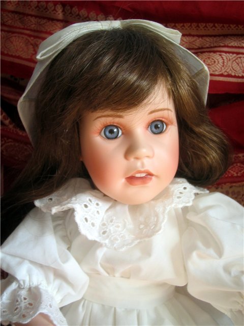 Нежная фарфоровая малышка от Sissel Skille - Hope