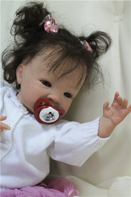 Рождение в день Святого Валентина. Кукла реборн Любовь