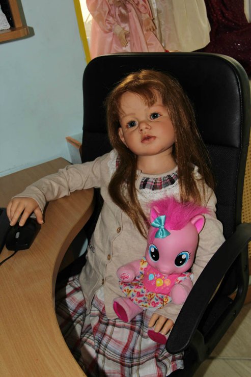 Девочка Эвелина — Куклы Реборн (Reborn): работы мастеров (фото 4)