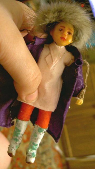 Казах. кукла ОААК — Лепка авторских кукол: полимерная глина (фото 7)