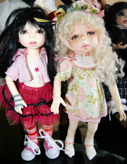 Наша дружная LASHERсемейка -LILLIE,-ERIKA, IVY, VIOLET, FIONA, OOAK Lillie