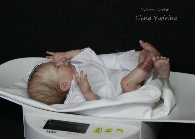 Кроха Мила. Куклы реборн Елены Ядриной (фото 8)