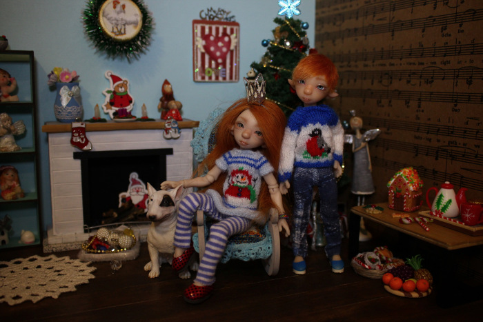 Новогодний репортаж от Фиби и Остина. BJTales by Lidia Snul