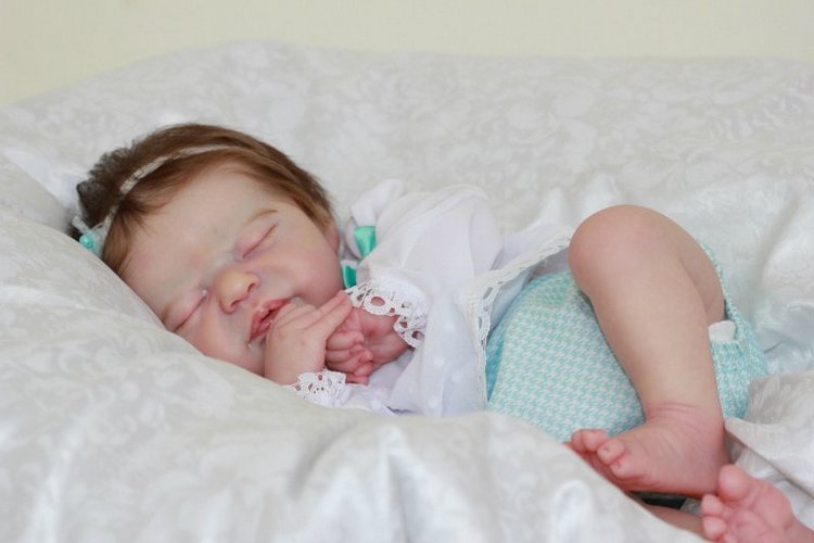 Маленькая бусинка Америкус, кукла реборн Беспаловои Жанны (фото 9)