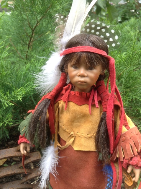 Девочка Индеец Дернеа - Kleine Dernea Himstedt Club 2005 год (фото 3)