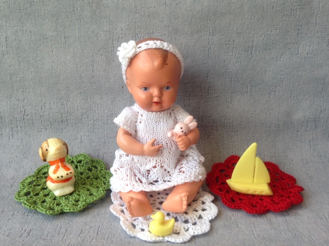 Моя первая целлулоидная куколка от Shildkrot. Черепашка в ромбе