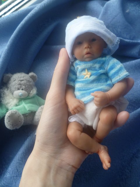 А у меня появился новый малыш! Кукла из ливингдолл - много фото