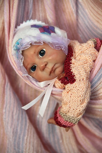 Моя Сонечка. Портретная куколка ООАК Кондрашовой Ирины