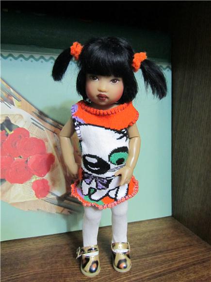 Рыже-оранжевое настроение. Одежда для куколок Helen Kish (фото 7)