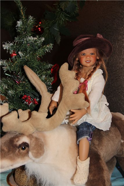 Новый год у Пуки и Лиллеморе от Annette Himstedt (фото 5)