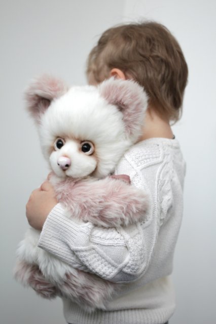 Мишка тедди Эбби. Авторские игрушки Татьяны Матляк | Бэйбики Мишка тедди Эбби. Авторские игрушки Татьяны Матляк (фото 10)