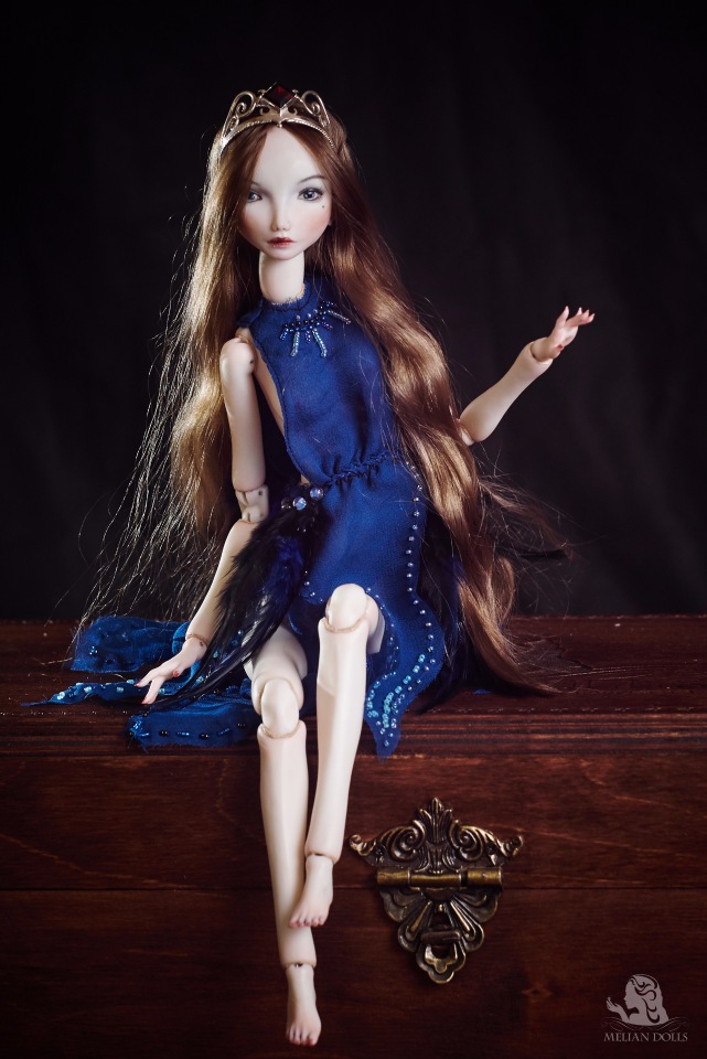 Коллекция шарнирных фарфоровых кукол "Райские птицы" (фото 6)