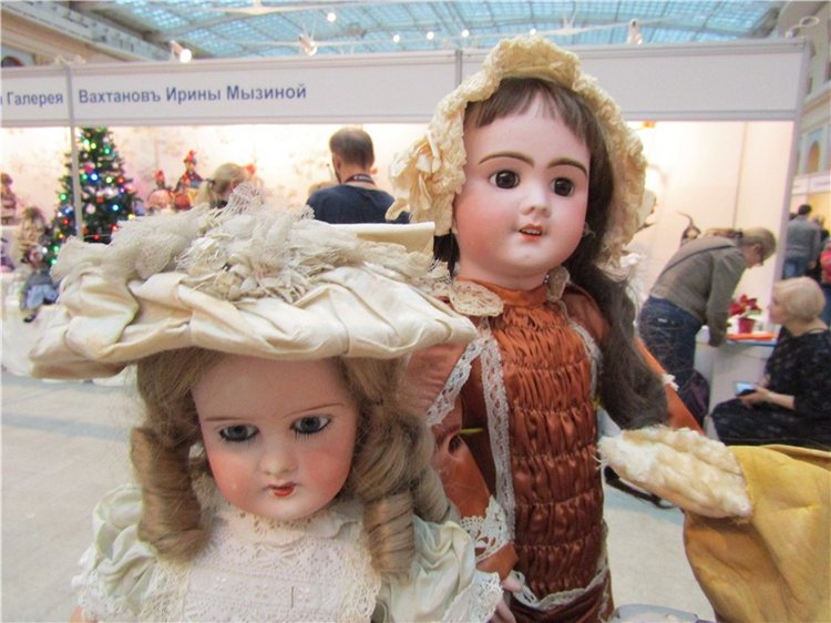 Антикварные впечатления о выставке кукол в "Гостином дворе" 16-18 декабря 2016 года. Искусство куклы. Фотообзор | Бэйбики Антикварные впечатления о выставке кукол в "Гостином дворе" 16-18 декабря 2016 года. Искусство куклы. Фотообзор