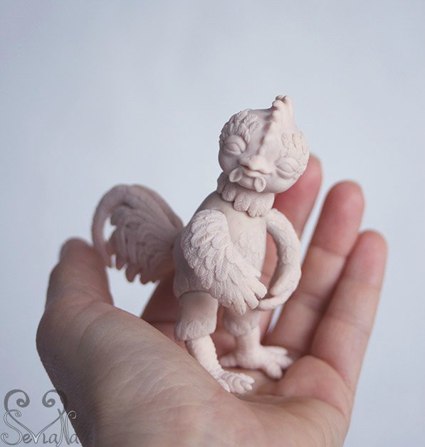 Авторская шарнирная кукла Петя-петушок из полиуретана от SeVlaNa (фото 2)