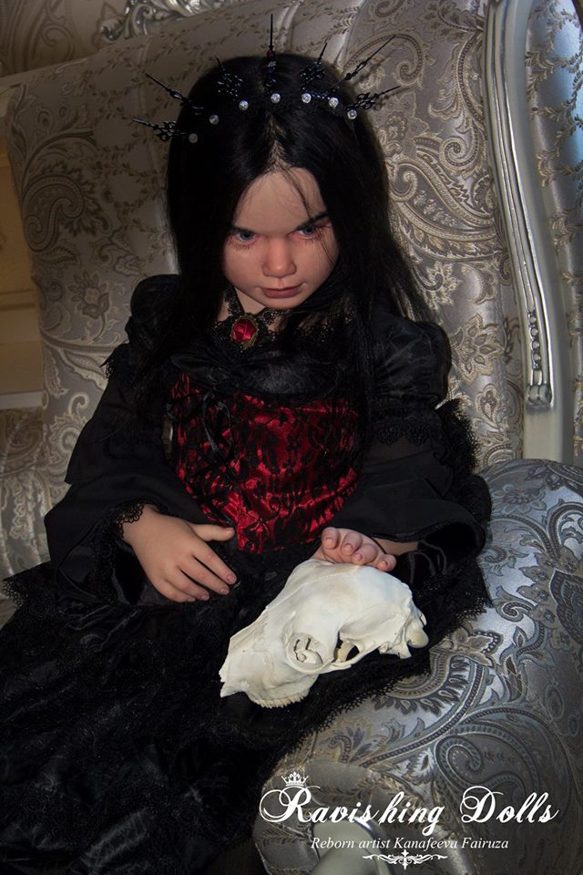 Готичная Габриэль. Gothic girl Mahafsoun