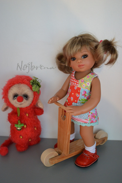 Линда из Berliner Rasselbande. Кукла от Габриелы Мюллер (фото 5)