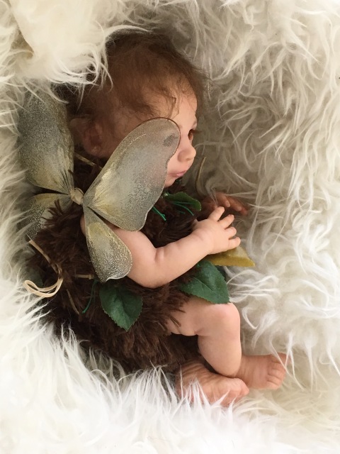 Лесной Эльфёныш,кукла-реборн Элины Кудрявцевой