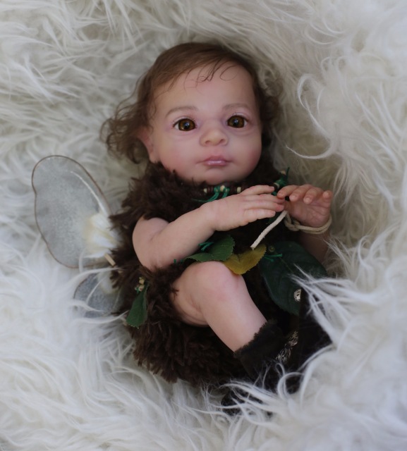 Лесной Эльфёныш,кукла-реборн Элины Кудрявцевой