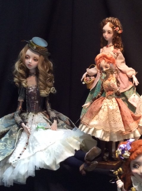 Выставка кукол в Гостином дворе - декабрь 2017 - мой взгляд - часть 6 - окончание