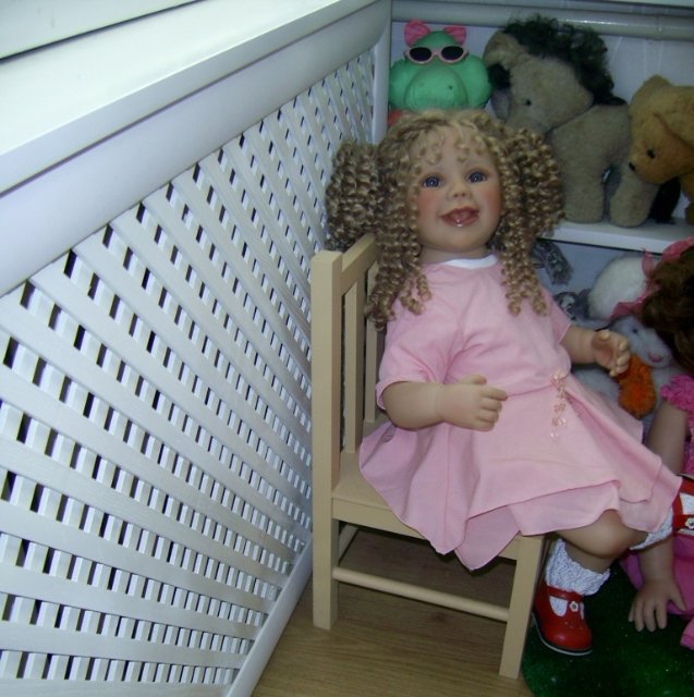 Кудрявый розовый бутончик - моя малышка Розали (фото 3)